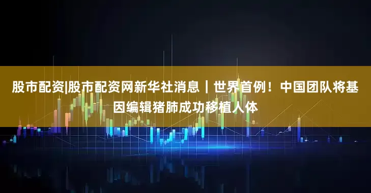 股市配资|股市配资网新华社消息｜世界首例！中国团队将基因编辑猪肺成功移植人体
