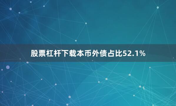 股票杠杆下载本币外债占比52.1%
